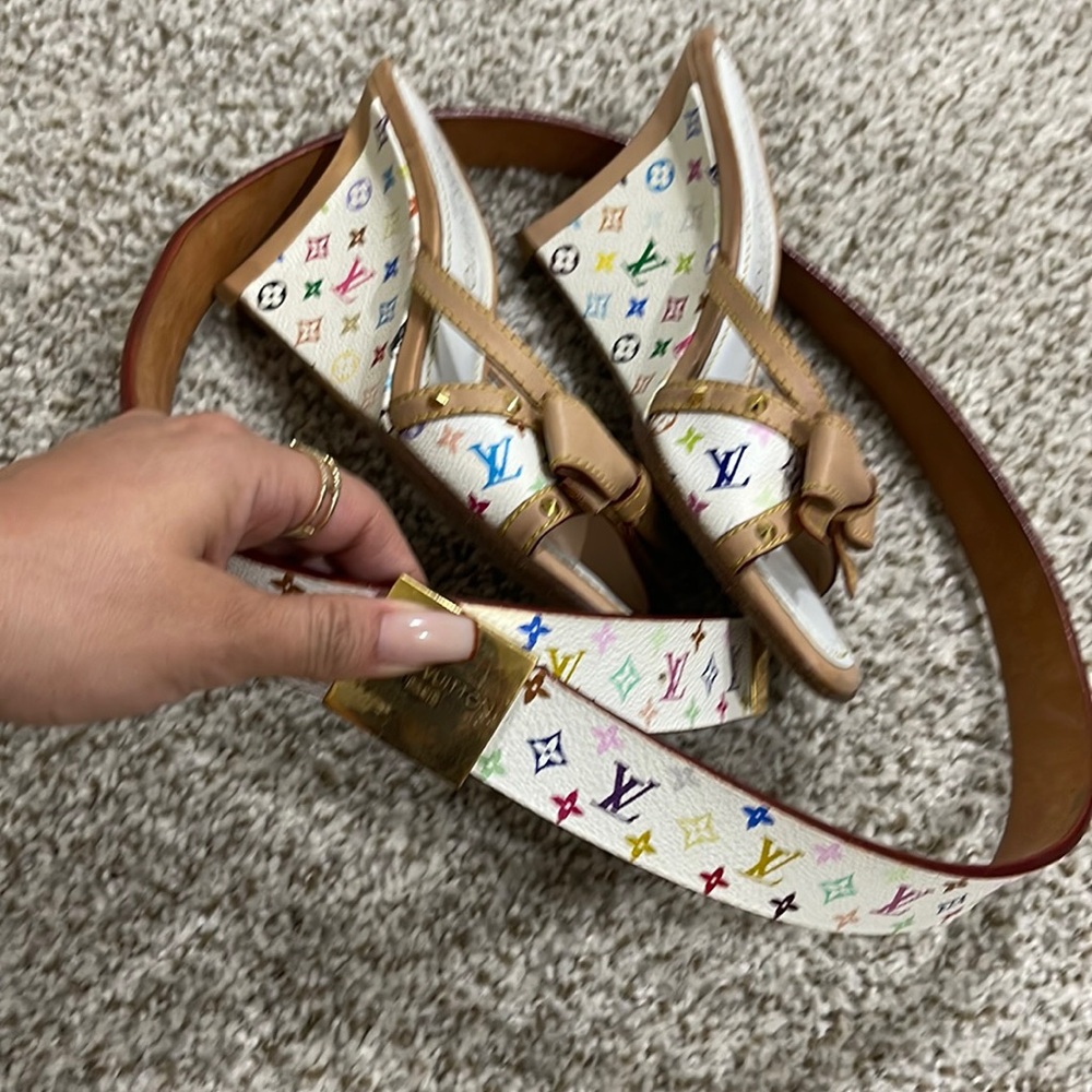 Louis Vuitton multicolor monogram canvas